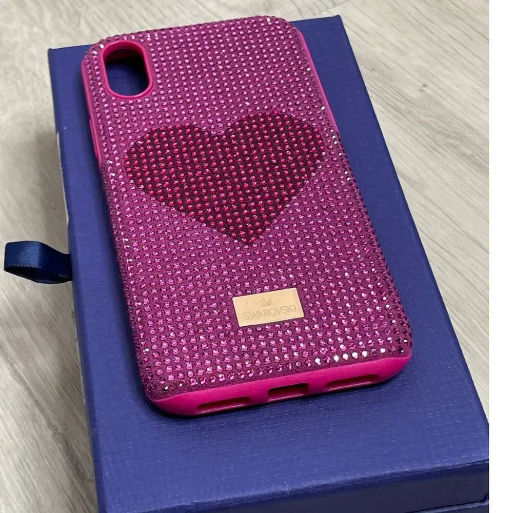 Swarovski Crystalgram Heart iPhone X / XS Case